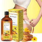 Bee Venom Turmeric Belly Firming Oil Moisturizing Body Massage Treatment