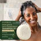 Cypress Leaves Ginseng and Rosemary Shampoo Bar 60g