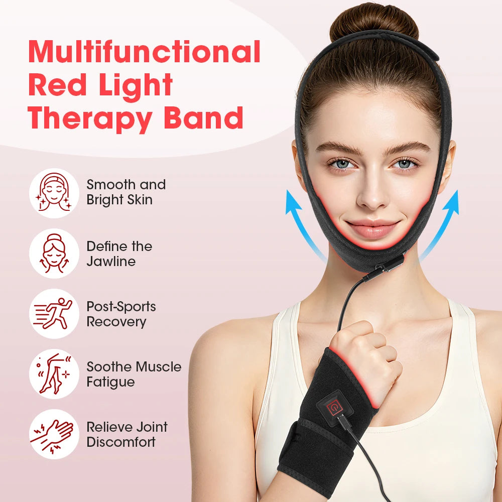 Red and Infrared Light Therapy Wrap for Neck and Body