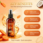 YUITIKUE Self Tanning Spray Streak Free Bronzing Sunless Tanning Mist