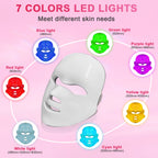 7-Color LED Photon Facial Mask for Skin Rejuvenation