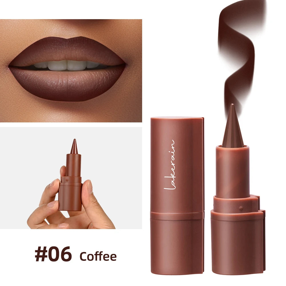 2-in-1 Waterproof Matte Lipstick and Lip Liner