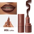 2-in-1 Waterproof Matte Lipstick and Lip Liner