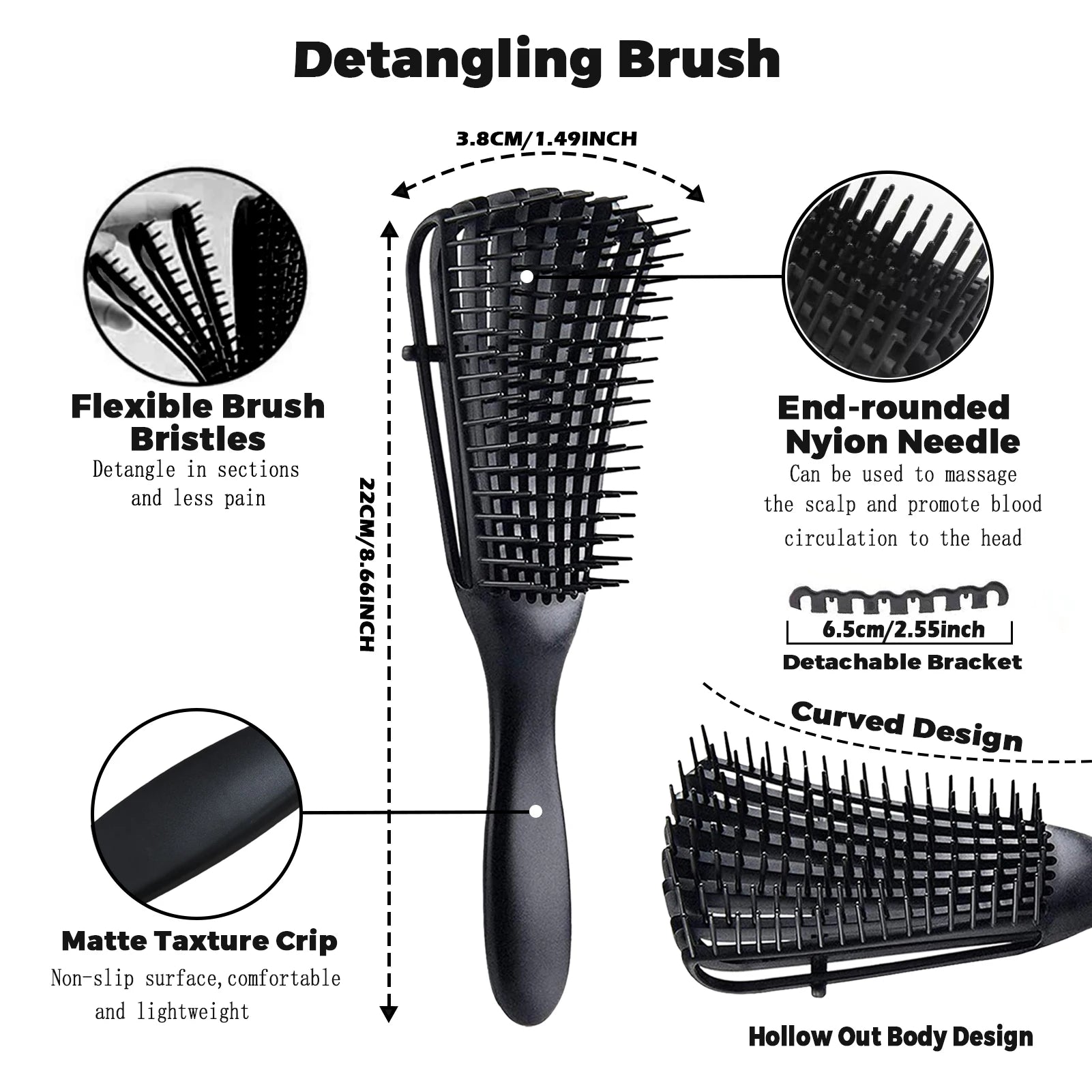 Goiple Black Castor Oil Curl Defining Cream and Hair Strengthening Kit - 19