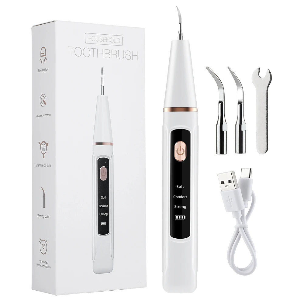 Ultrasonic Electric Teeth Tartar and Plaque Remover - 7