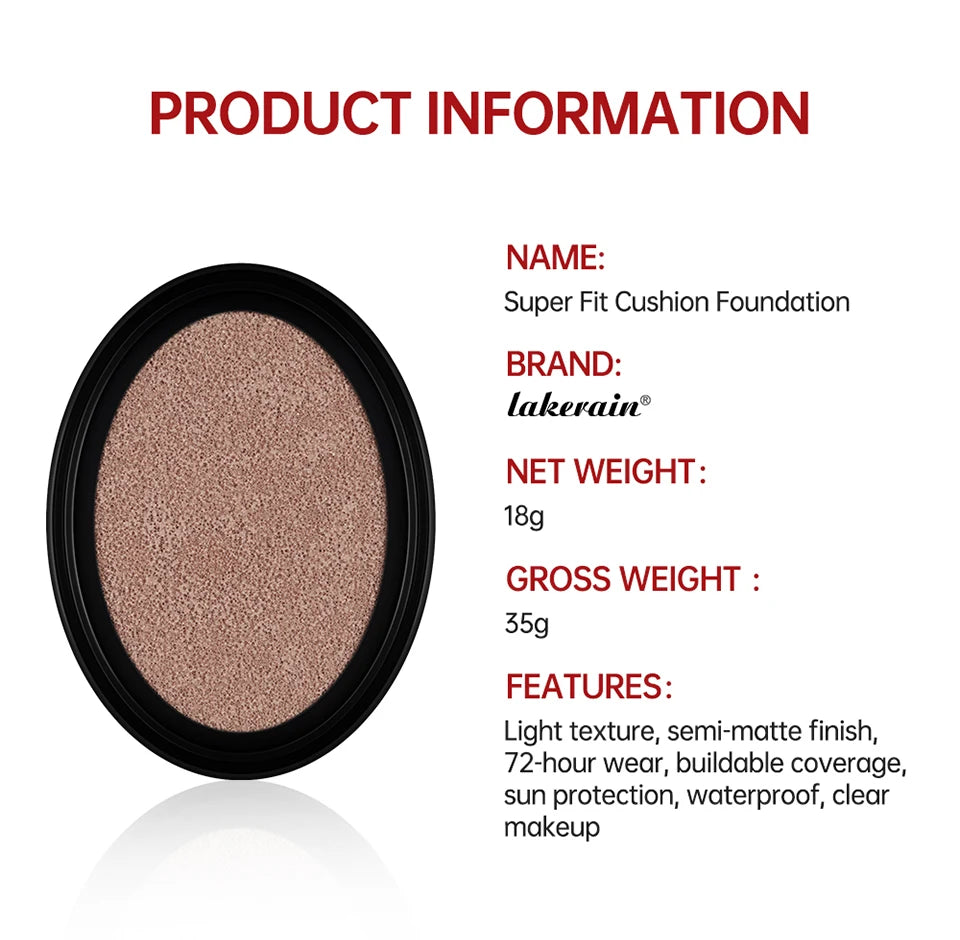 Long-Lasting Waterproof Cushion Foundation Refill - 13