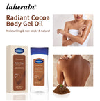 Radiant Cocoa Body Gel Oil for Deep Hydration and Glowing Skin
