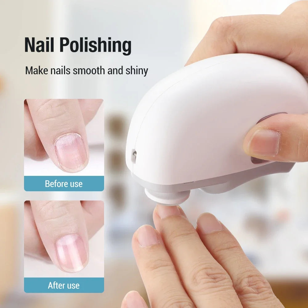Automatic Electric Nail Clipper and Trimmer for Adults and Kids
