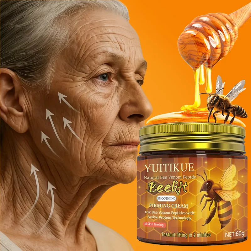 YUITIKUE Bee Venom Firming Cream Anti-Aging Face Moisturizer 60g