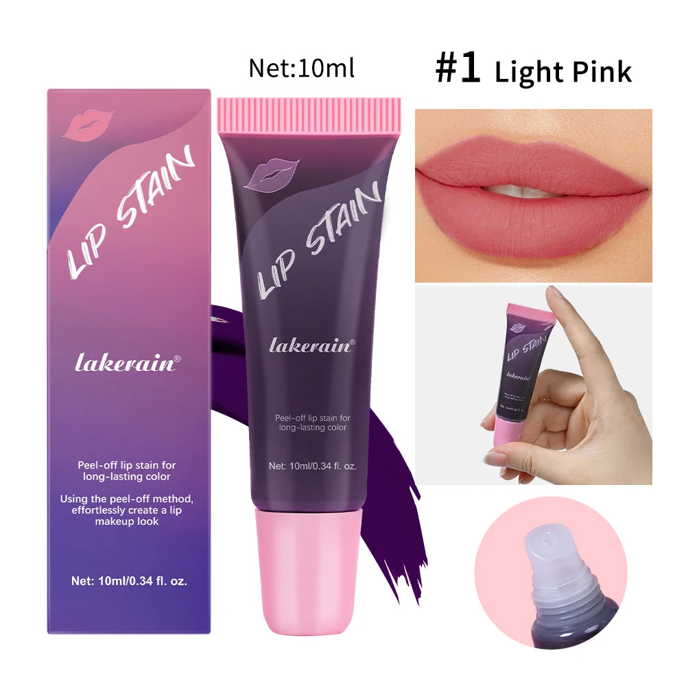 Waterproof Peel-Off Lip Stain Tattoo Tint