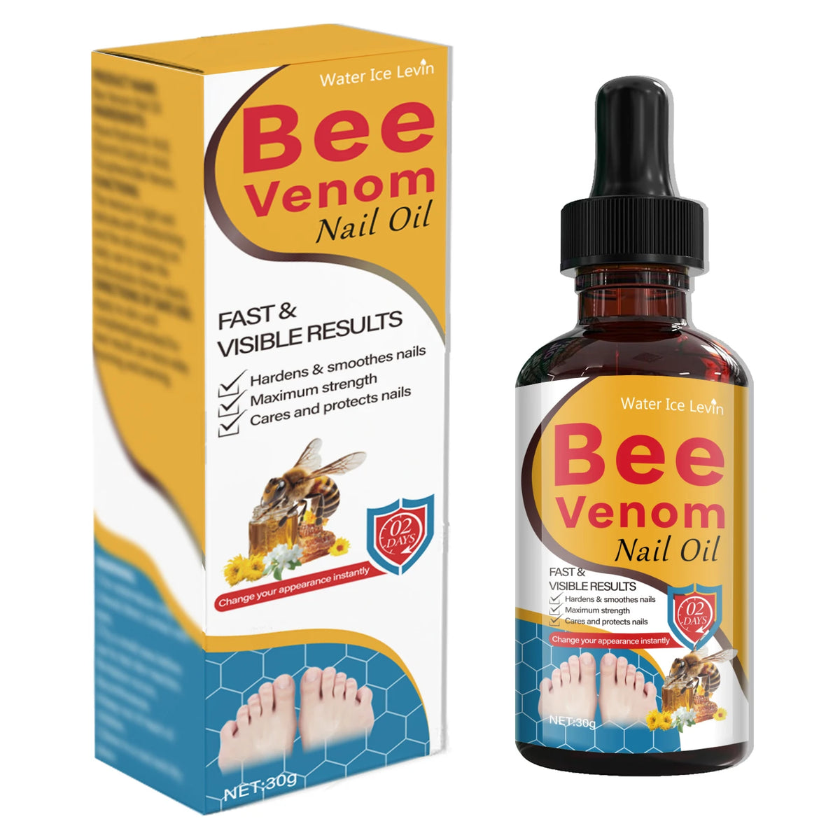 Bee Venom Nail Oil Repair Serum for Stronger Smoother Nails