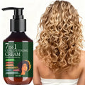 7-in-1 Curl Defining Cream Rosemary & Castor Oil Anti-Frizz Hair Care
