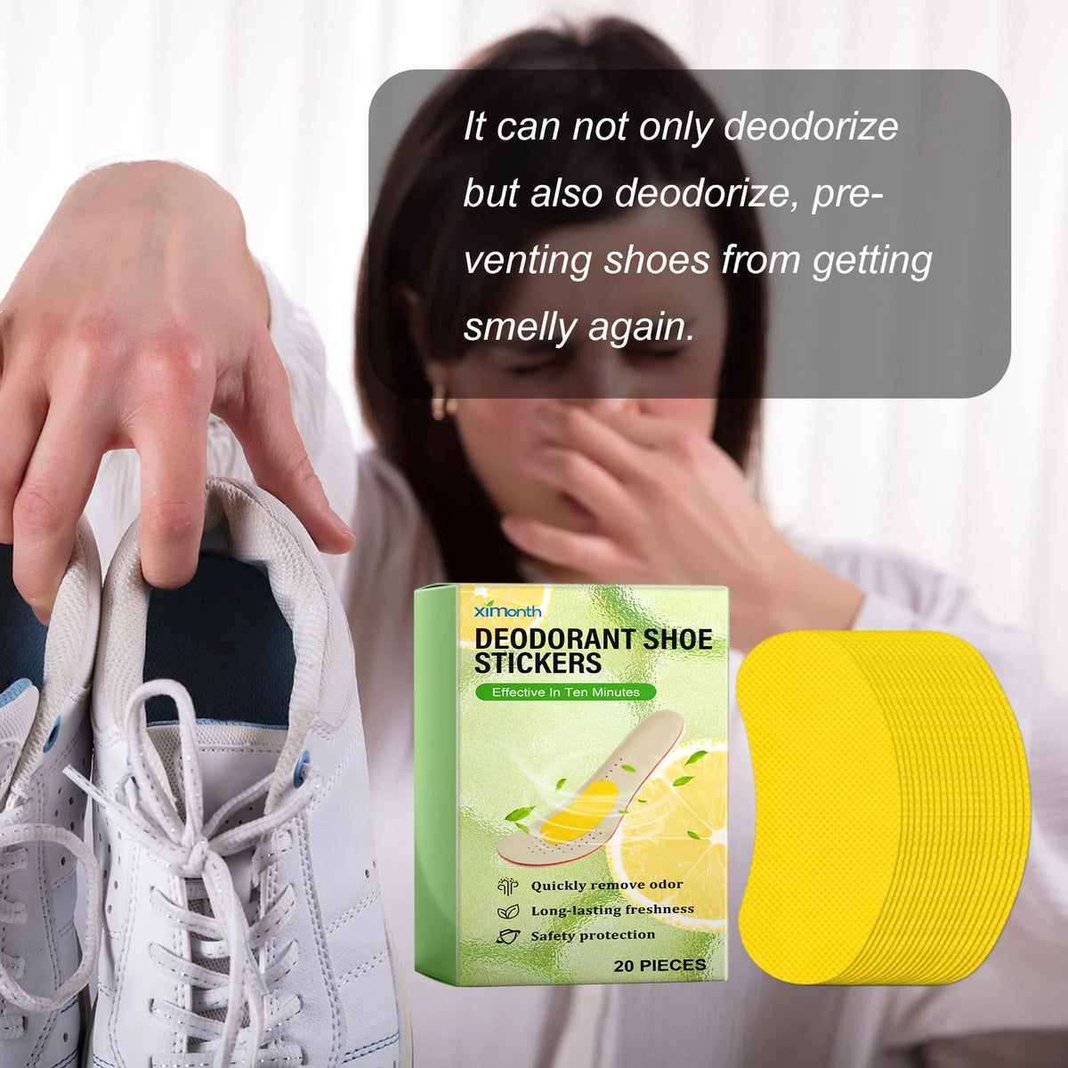 Deodorizing Shoe Patches for Odor Removal and Freshness