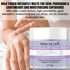Water Ice Levin Retinol Neck Cream Firming and Lifting Collagen Lotion
