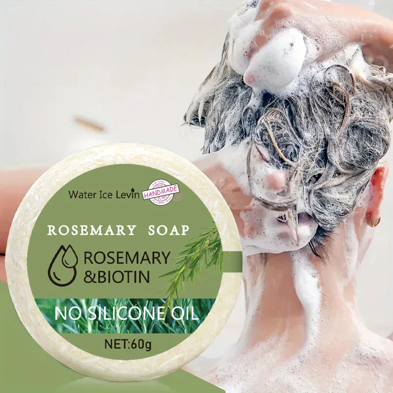 Rosemary Shampoo Bar Hair Strengthening and Moisturizing Cleansing Soap