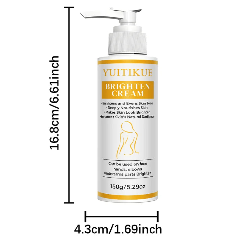YUITIKUE Brightening Cream Moisturizing Skin Tone Corrector 150g