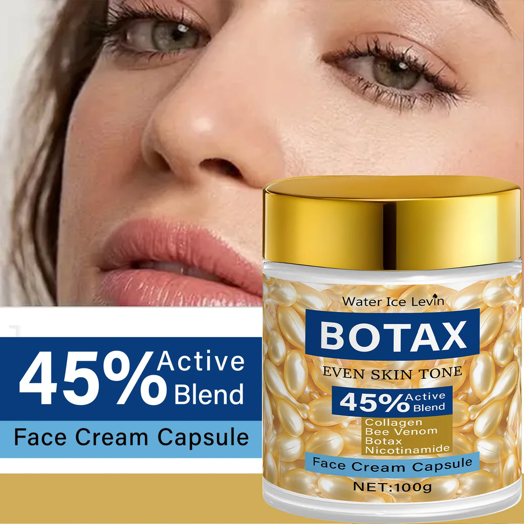 Water Ice Levin BOTAX Collagen Face Capsules Niacinamide Skin Cream