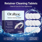 Effervescent Denture and Retainer Cleaning Tablets