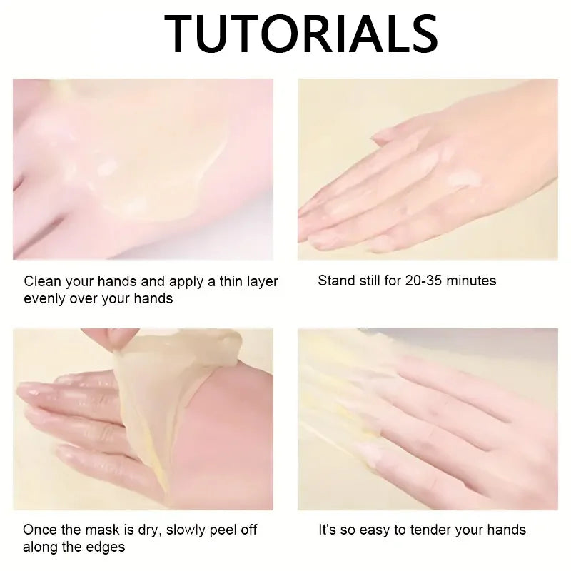 Vitamin C and Turmeric Hand and Foot Peel Mask Exfoliating Treatment - 9