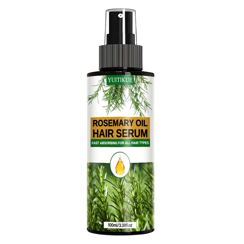 Rosemary Oil Hair Serum Fast Absorbing Scalp Treatment 100ml
