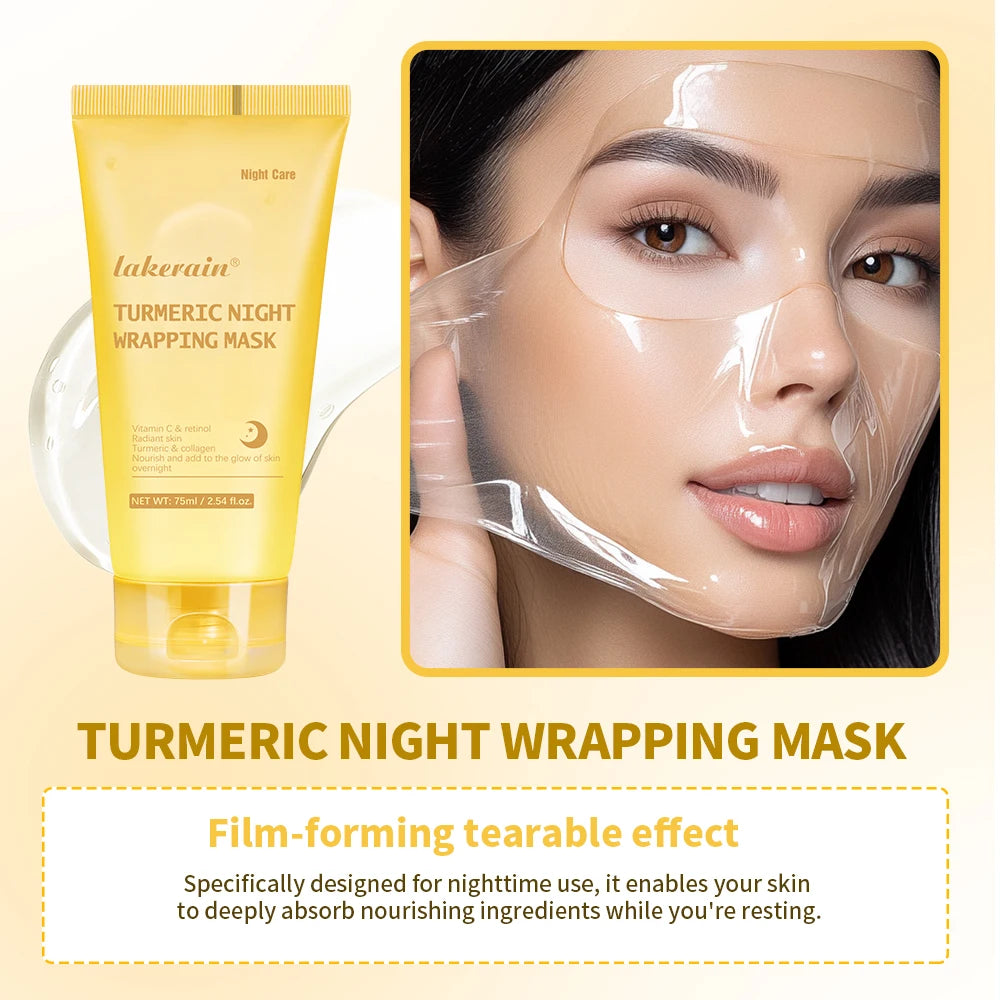 Turmeric Collagen Overnight Peel-Off Face Mask - 4