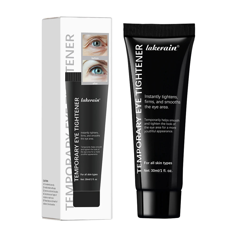 Temporary Anti-Aging Eye Tightening Cream for Wrinkles and Puffiness