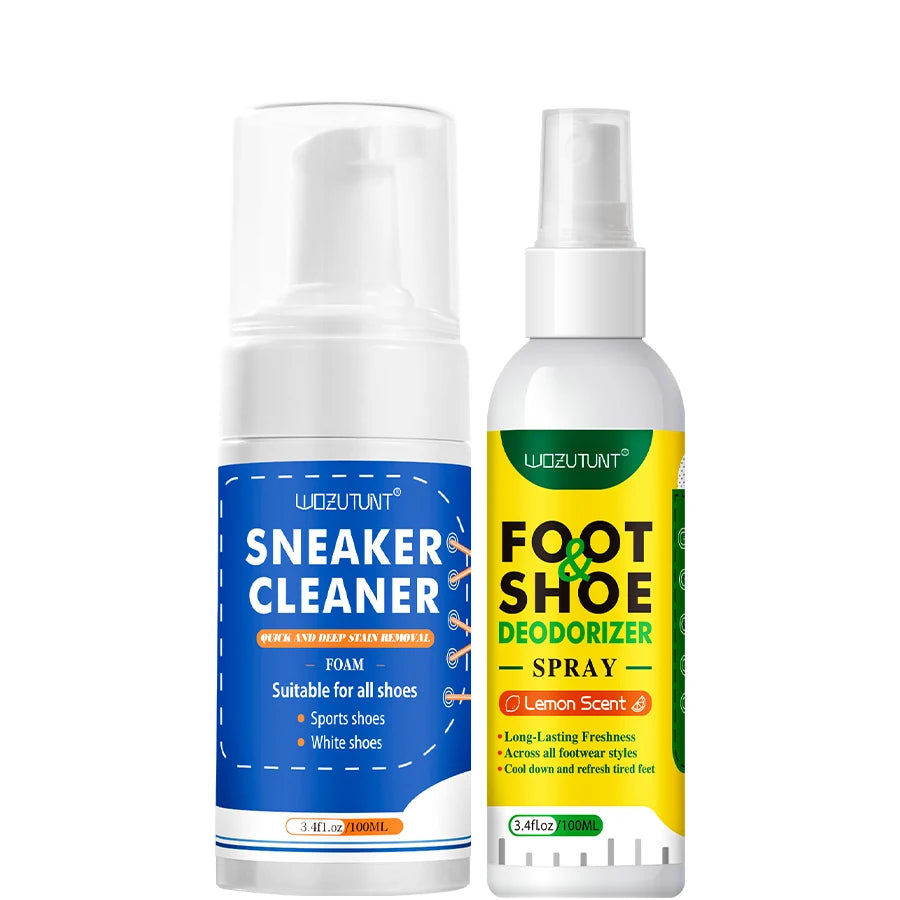 100ml Sneaker Cleaner Foam Dry Wash Shoe Decontamination Spray - 18