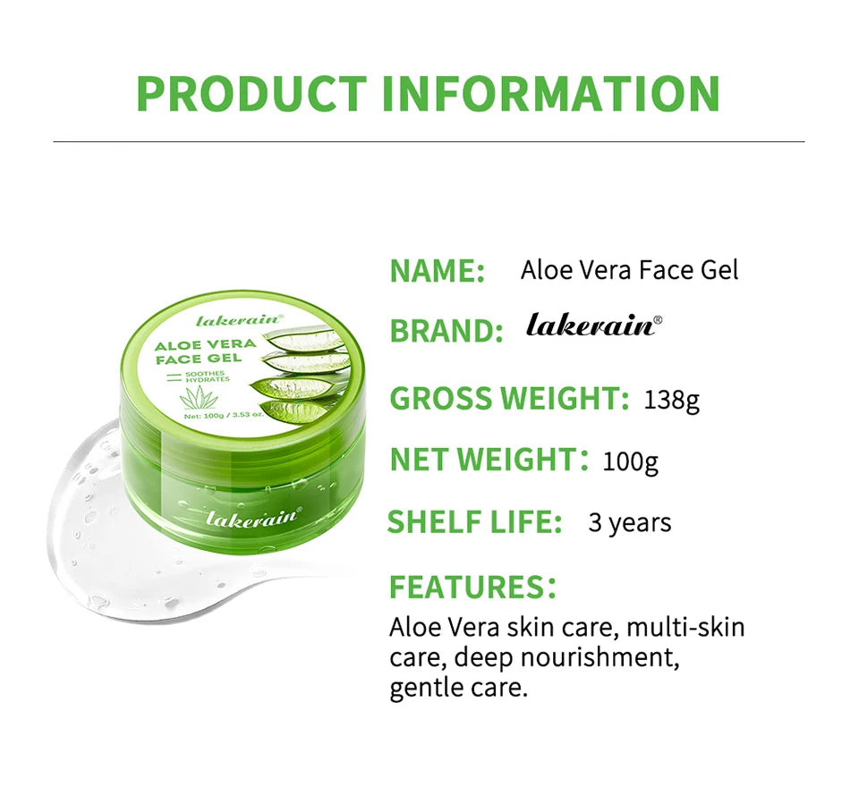 Soothing Aloe Vera Hydrating Face Gel