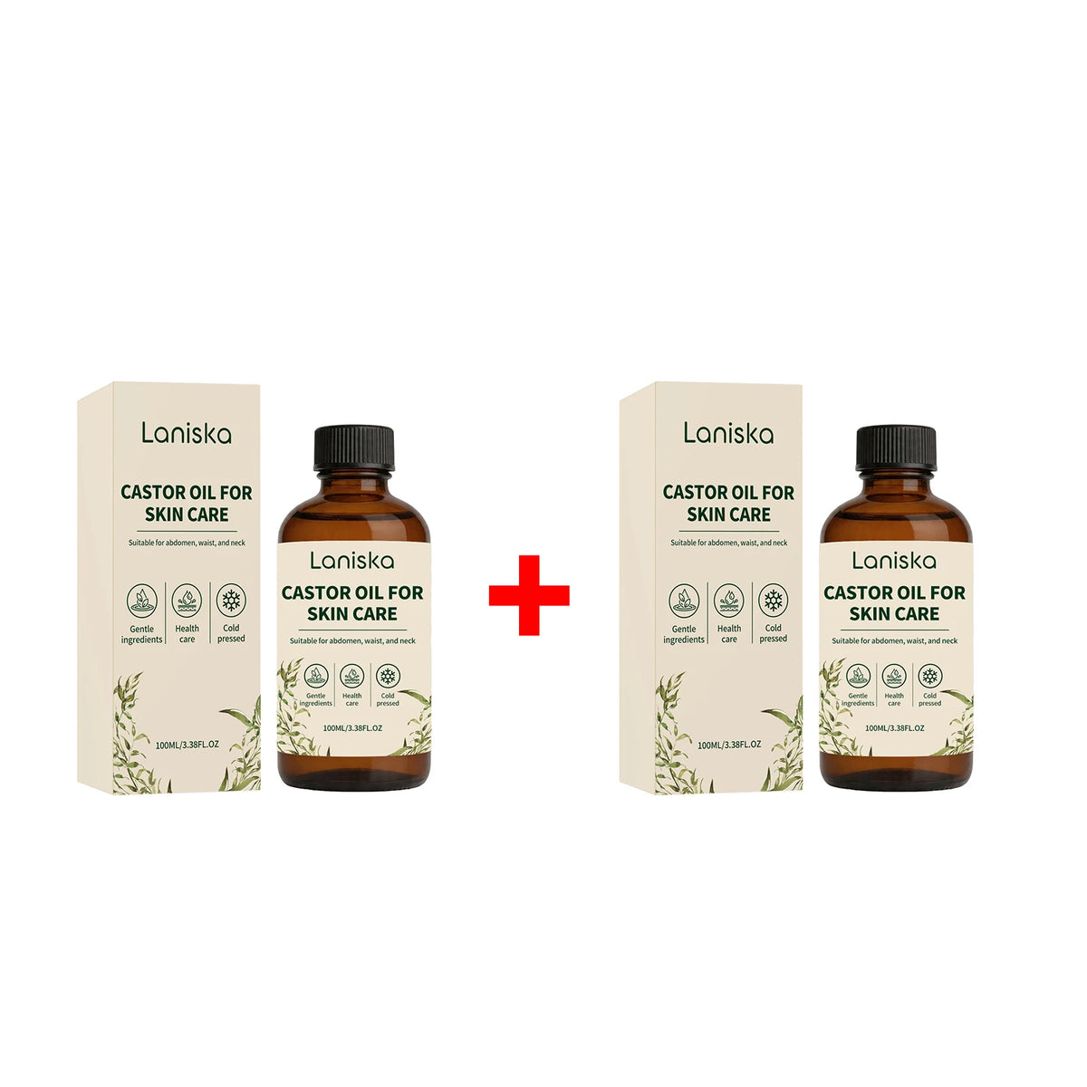 Cold Pressed Castor Oil for Skin Hydration and Massage