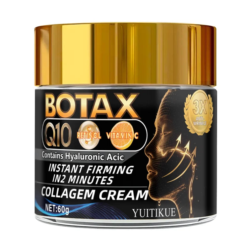 Q10 Collagen Face Cream 60g with Retinol Vitamin C and Hyaluronic Acid - 7