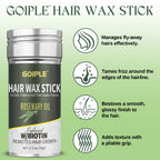 Goiple Biotin Rosemary Hair Wax Stick and Styling Brush Set