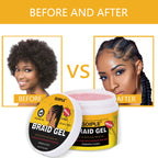100g Pineapple Scented Braid Gel Smoothing Hairstyle Fixative Cream