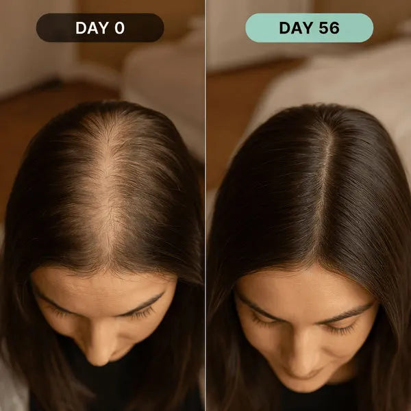 Microneedle Hair Regrowth and Scalp Nourishing Serum Kit