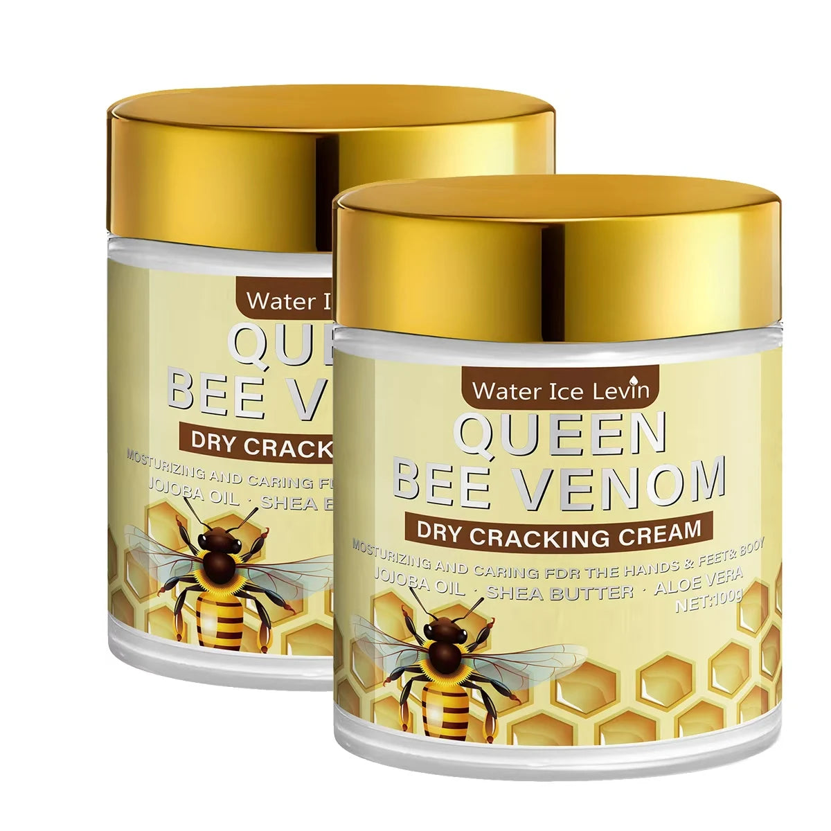 Queen Bee Venom Repair Cream Dry Skin Moisturizer for Hands and Feet