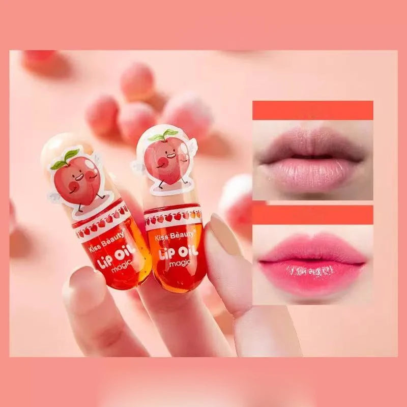 Kiss Beauty Magic Lip Oil Moisturizing Gloss 2 Pack - 1