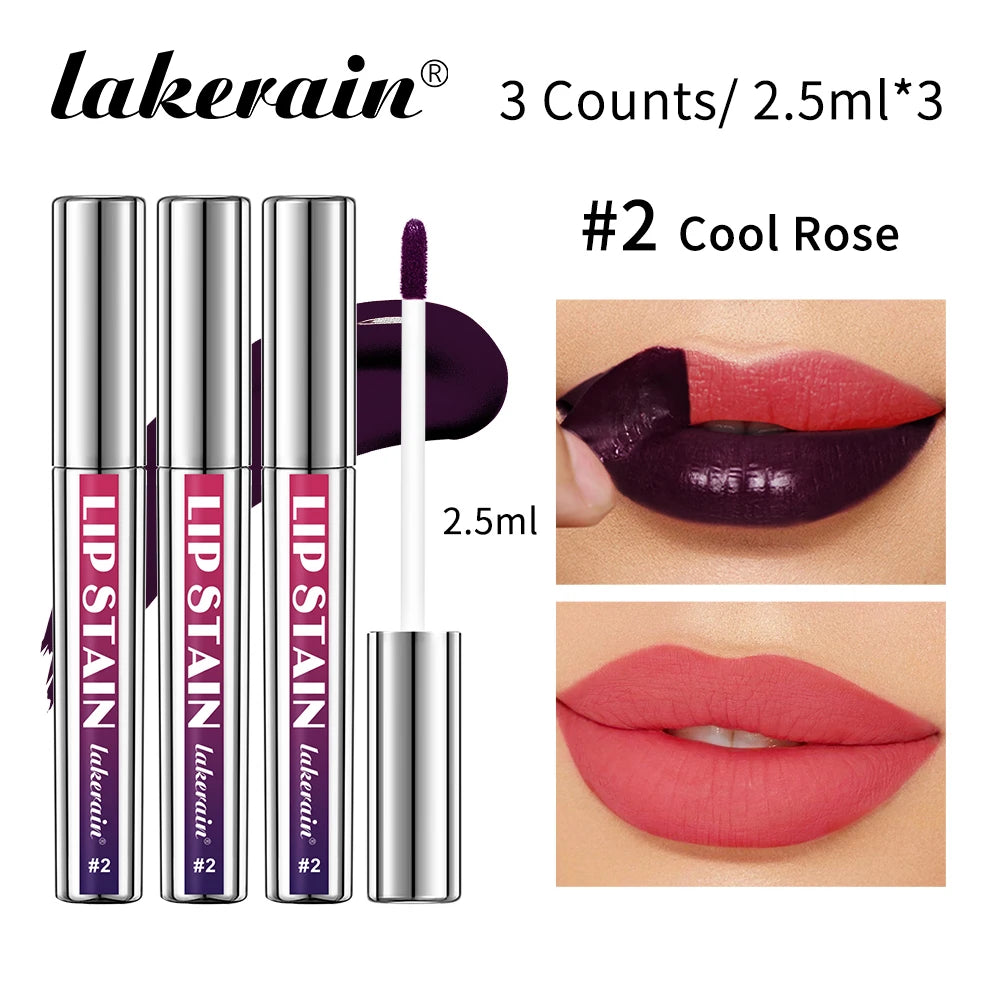 Peel-Off Long-Lasting Waterproof Lip Stain Set