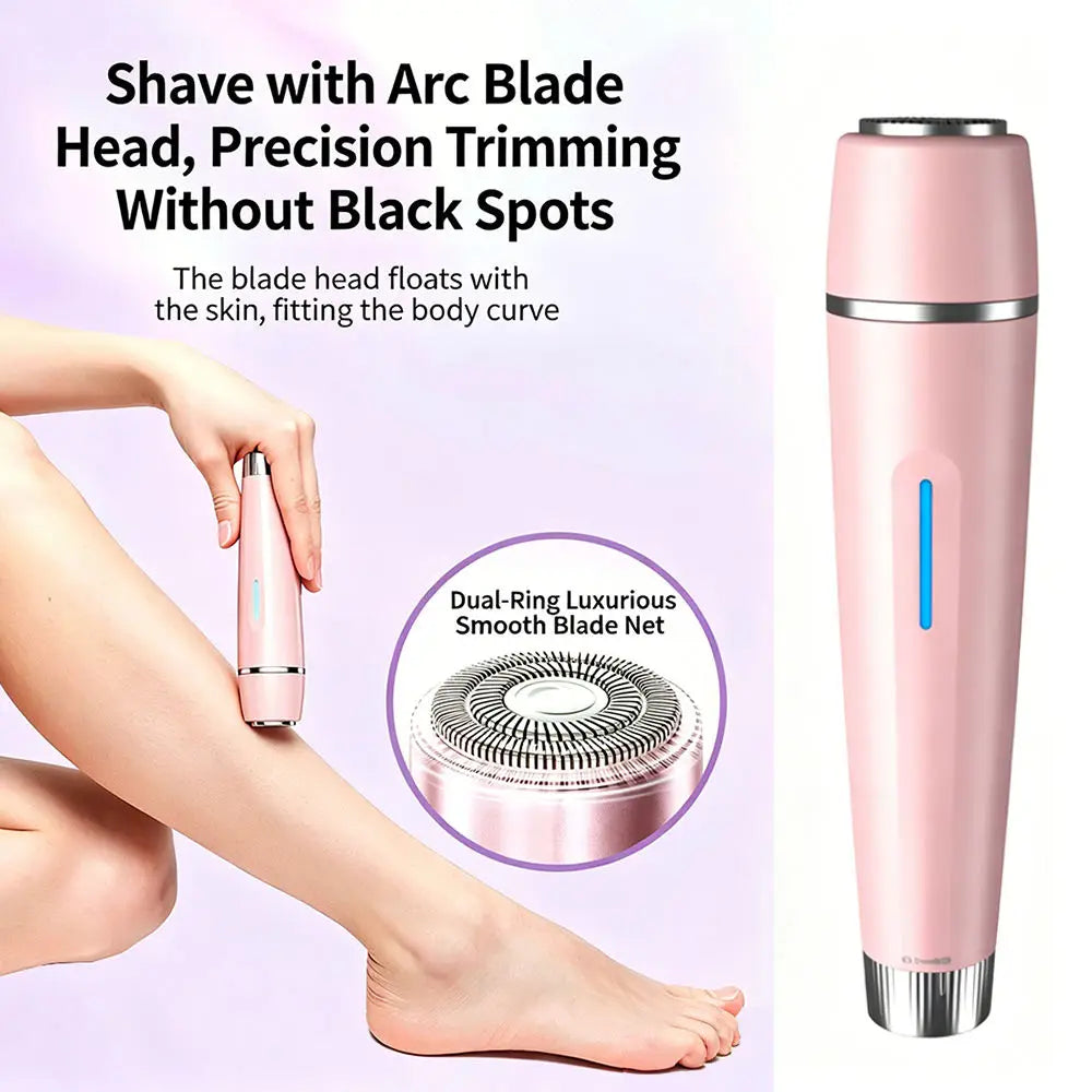 3-in-1 Waterproof Electric Hair Trimmer for Women