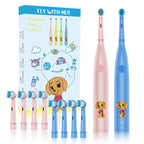 Rechargeable Sonic Electric Toothbrush for Kids