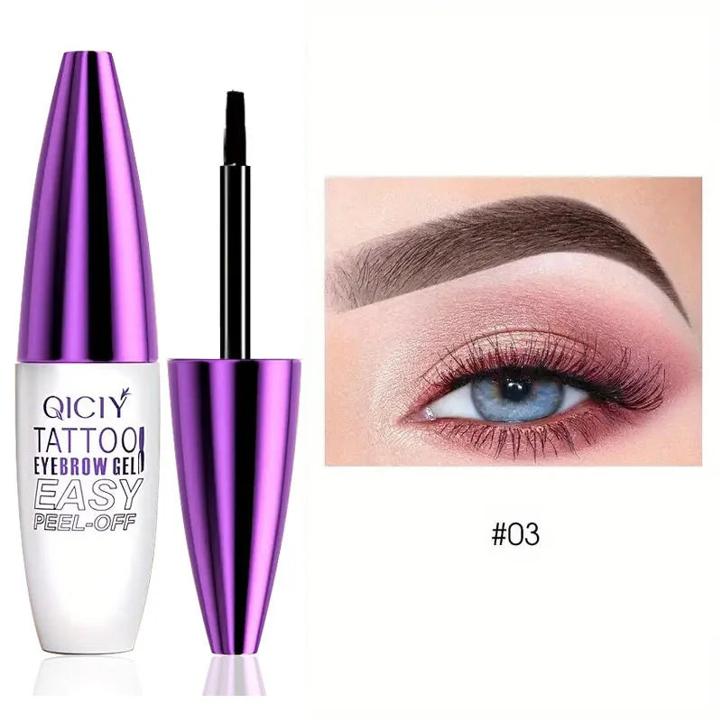 QICIY Peel Off Eyebrow Gel Long Lasting Waterproof Tint