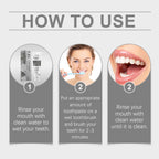 Hydroxyapatite Enamel Repair and Whitening Toothpaste