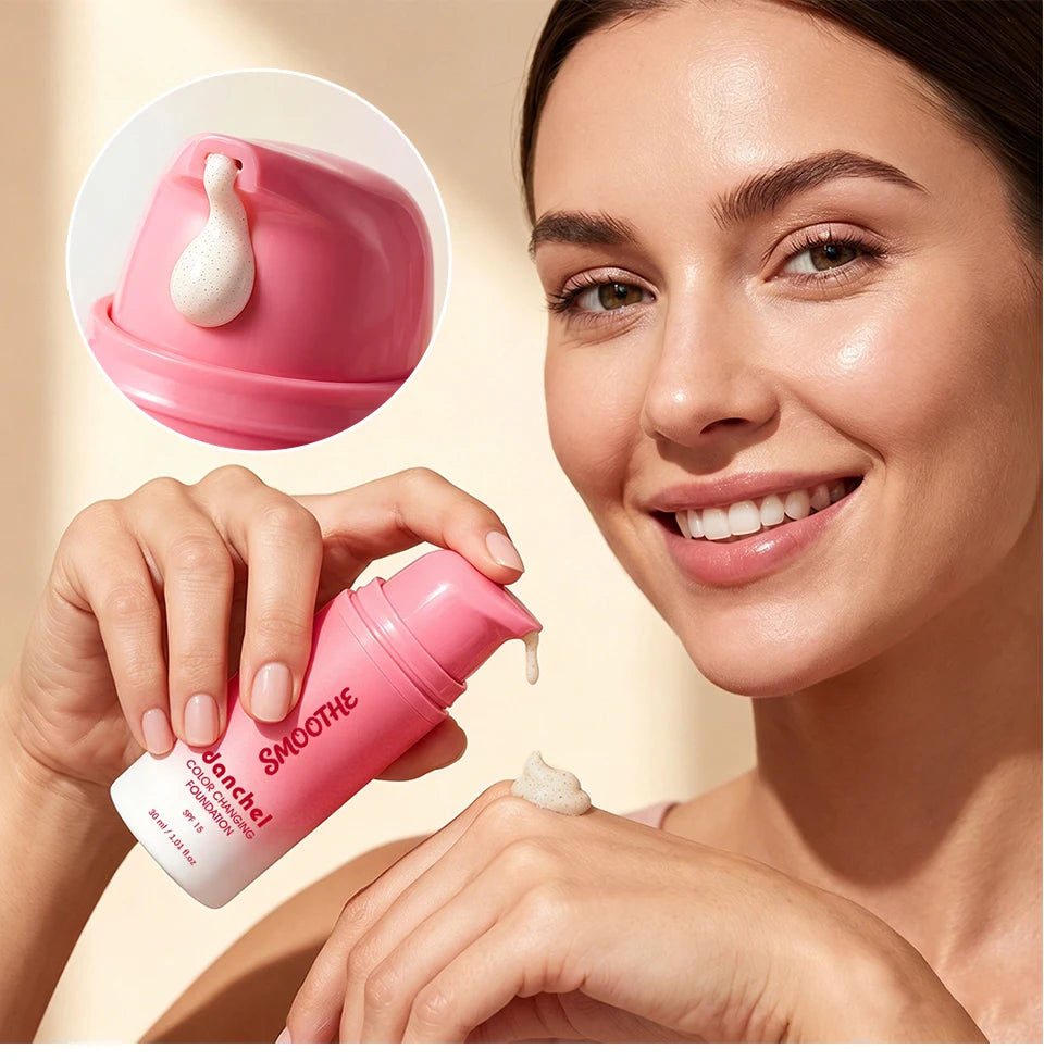 Color-Changing Foundation for Flawless Radiant Skin - 11