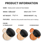 Translucent Matte Loose Setting Powder for Oil Control