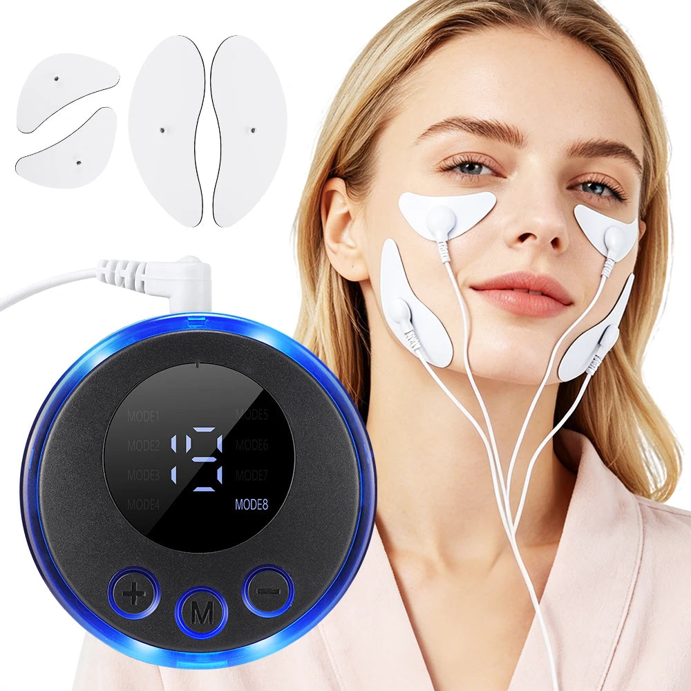 Electric Face and Eye Massager with 8 Modes