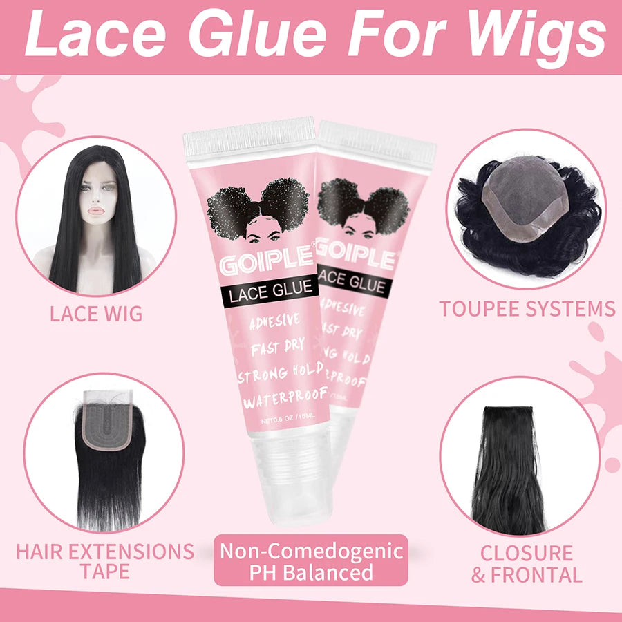 15ml Lace Wig Adhesive Invisible Waterproof Bonding Glue