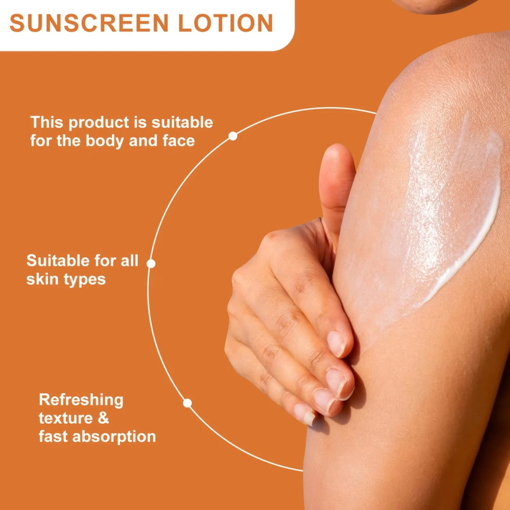 Water Ice Levin Collagen Sunscreen SPF50 PA+++ Hydrating Body Sun Care