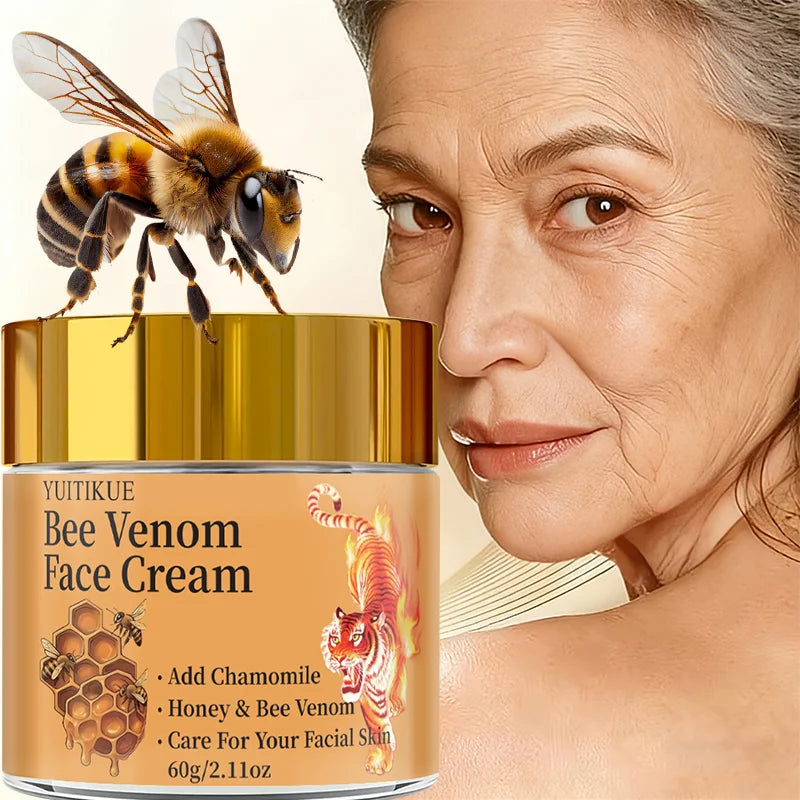 Bee Venom Face Cream Anti Aging Moisturizer Firming Skin Care 60g