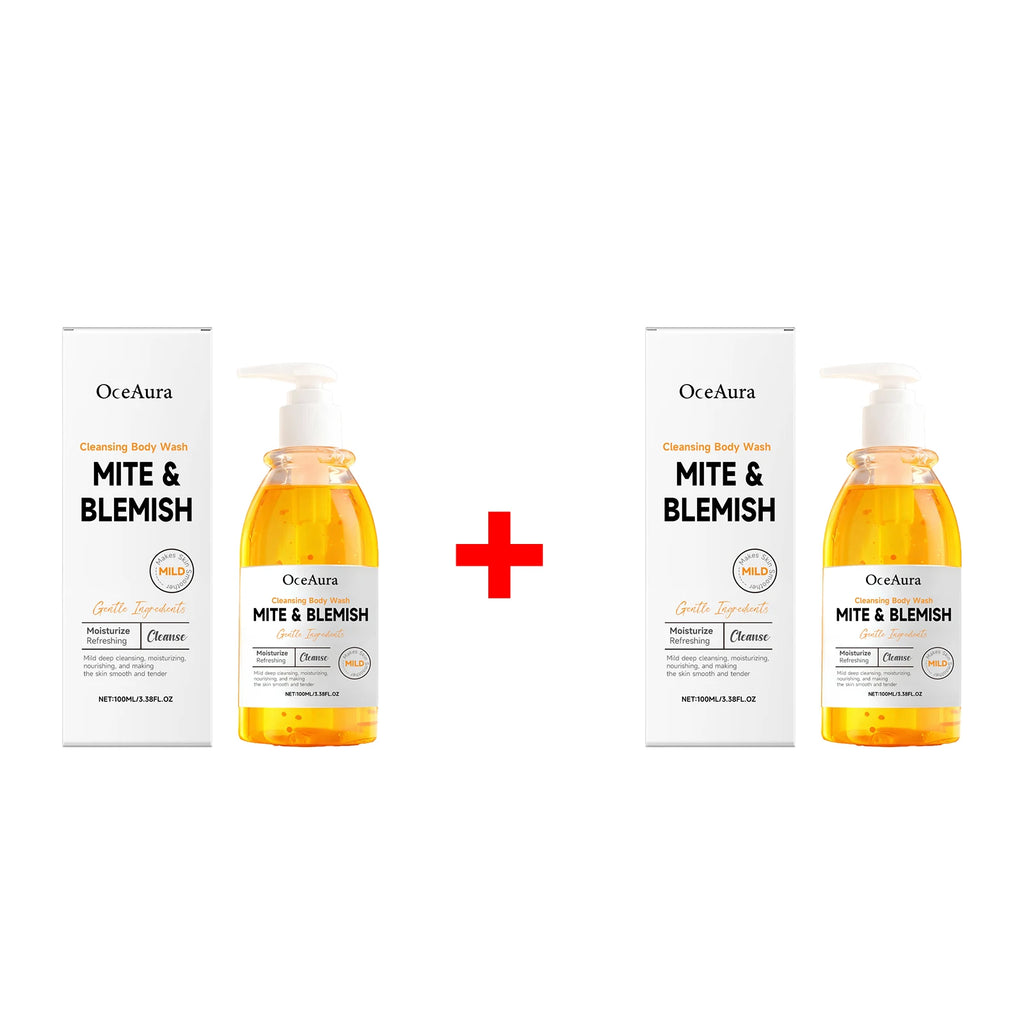 Anti-Mite and Acne Control Body Wash for Oily Skin
