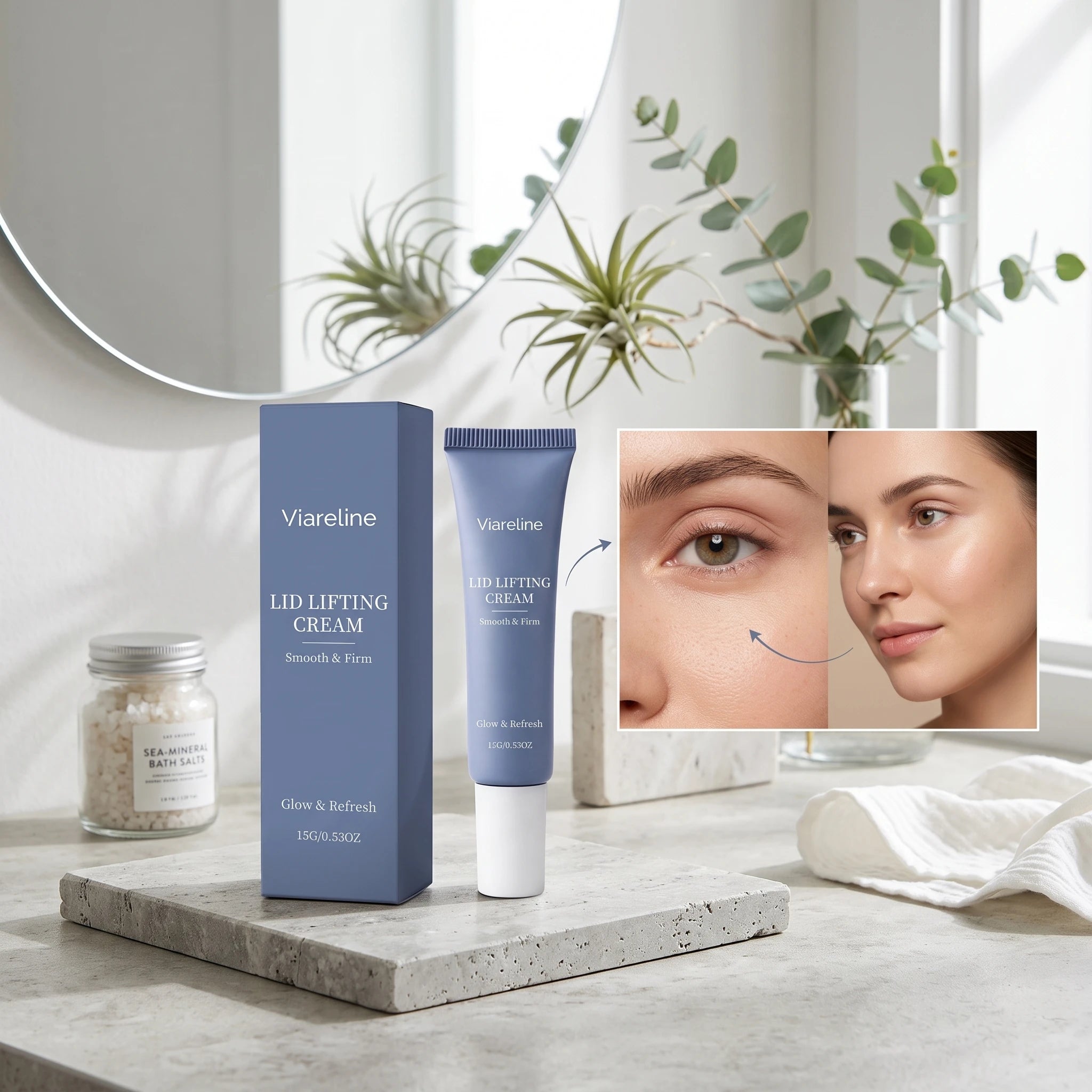 Firming Eye Cream for Dark Circles and Puffiness - 6