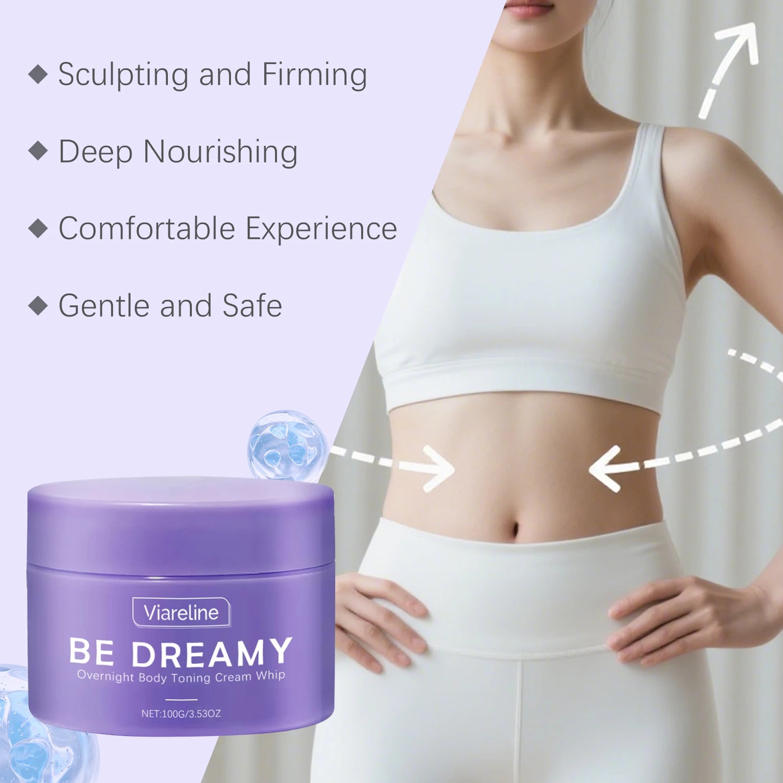 Firming and Toning Body Cream for Sculpting and Smoothing - 10