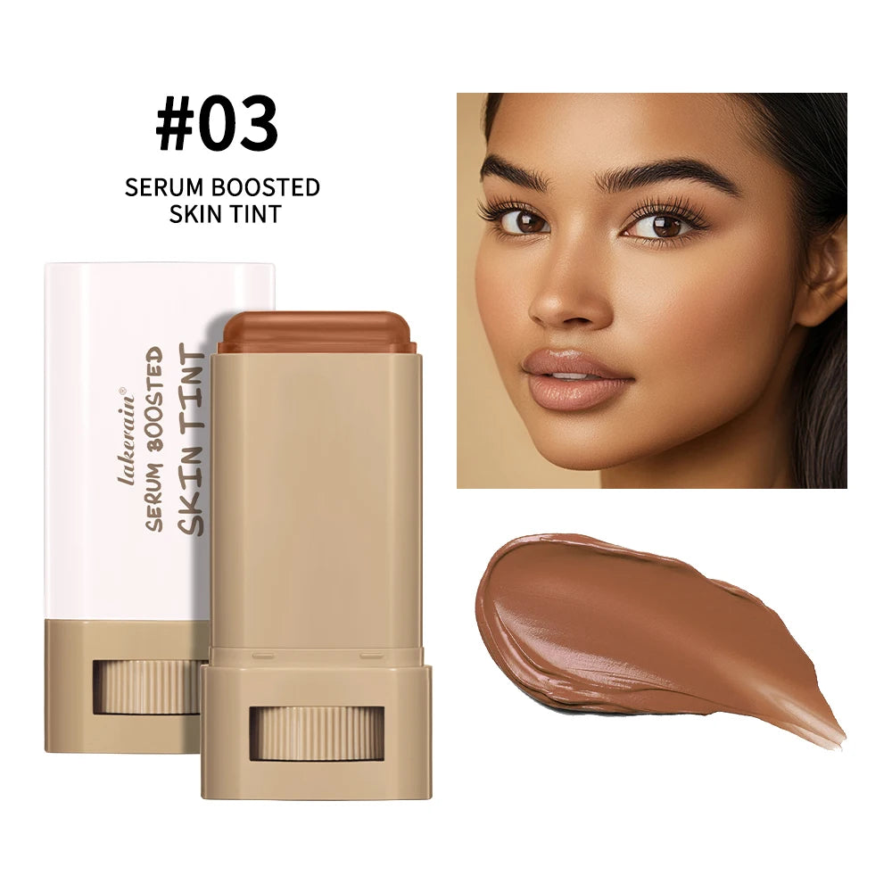 Serum Boosted Skin Tint Foundation Stick for Radiant Glow